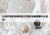 公司开发区块链项目[开发区块链需要什么技术]